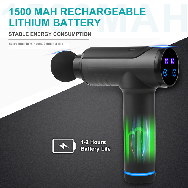 CE ROHS 20 Speed 4 Heads LED Display Electric Vibration