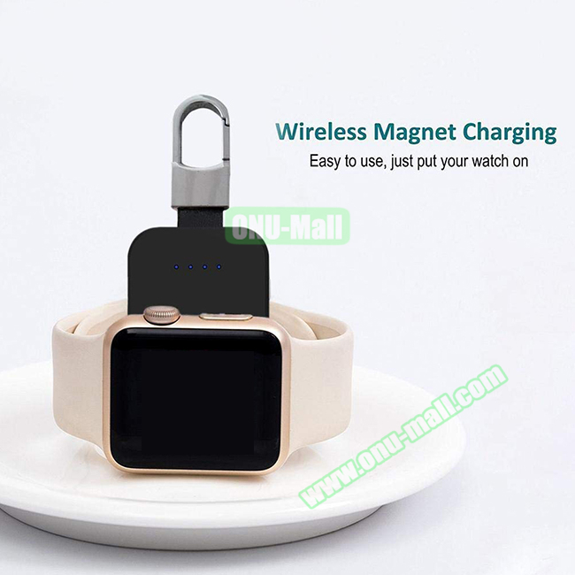 CE ROHS FCC Approved 2W 950mAh Wireless Charger for Apple Watch