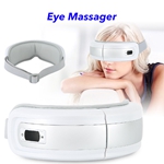 Massage Eye Smart Eye Massager with Hot Compression Vibration Electric Eye Massager(White)