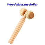 Wood Massage Stick Cellulite Wooden Therapy Massage Roller Face Massager