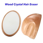 Wood Silky Hair Remover Painless Exfoliation Crystal Hair Eraser Remover for Arm Leg Back