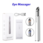 Mini USB Electric Beauty Care EMS Electric Sonic Vibrator Heated Eye Massager Pen