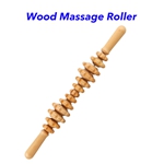 Professional Lymphatic Drainage Maderoterapia Kit Set Wood Massage Roller