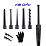 New Arrival Interchangeable Hair Curler Professional Hair Curler Wand 6 In 1 Curling Iron Wand Set
