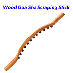 Wooden Gua Sha Massage Tools Maderotherapy Anti Cellulite Wooden Scraping Roller Stick Wood Therapy Massage Tool