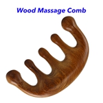 Wood Therapy Tools Natural Sandalwood Scalp Wood Hair Comb Wooden Hair Comb for Women (golden sandalwood)