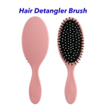 Ultra-soft Bristles Women Ergonomic Detangling Brush Wet And Dry Hair Detangler Hair Brush (Pink)