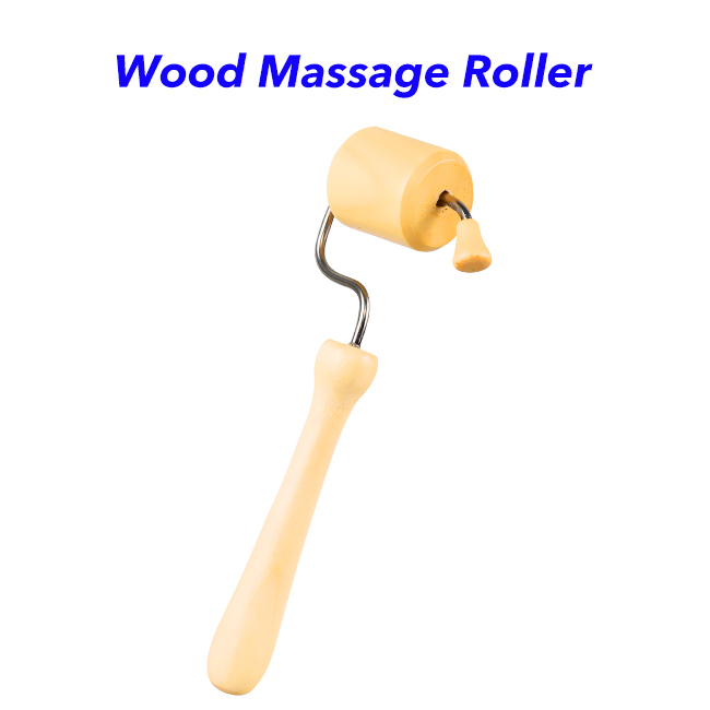 Cellulite Wooden Body Roller Massager Wood Massage Roller Therapy Face Massage Tools 