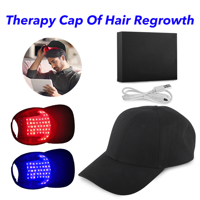 Hair Growth Laser Stimulate Regrow Get Thicker Fuller Hair Loss Treatment LED Red Light Therapy Laser Cap 
