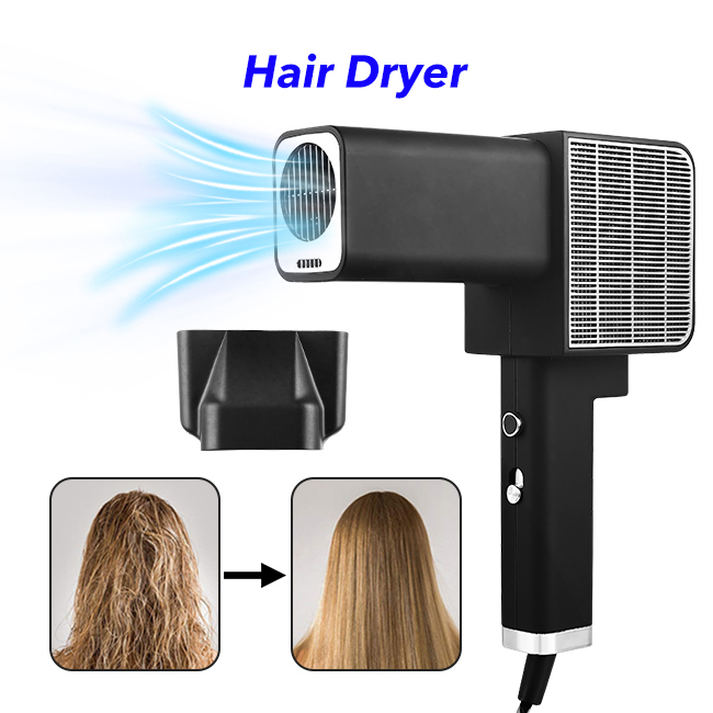 New Design Adjustable Temperature Hair Dryer Professional Strong Wind Blow Dryer Fast Drying Hair Blow Dryer