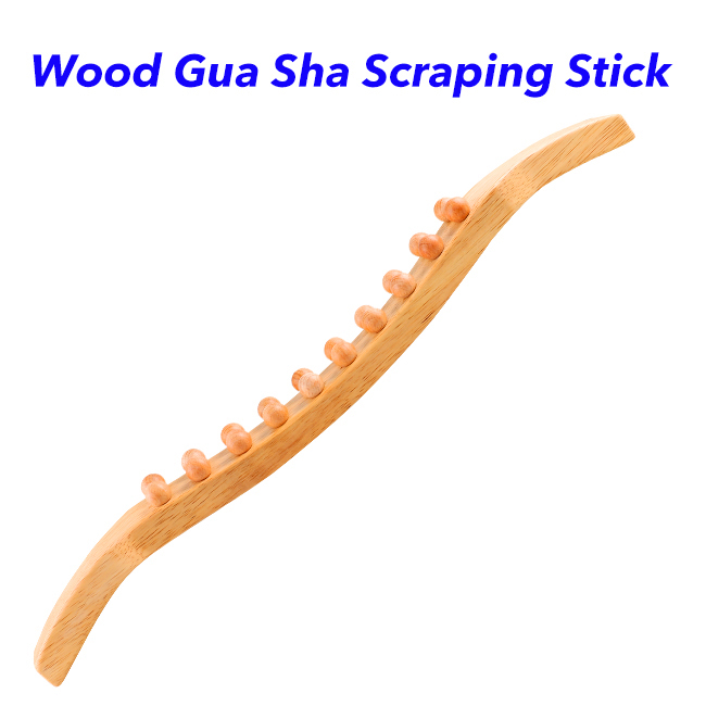 Anti Cellulite Maderotherapy Handheld Wooden Massage Roller Stick Wood Therapy Massager Tools Scraping Massage Bar