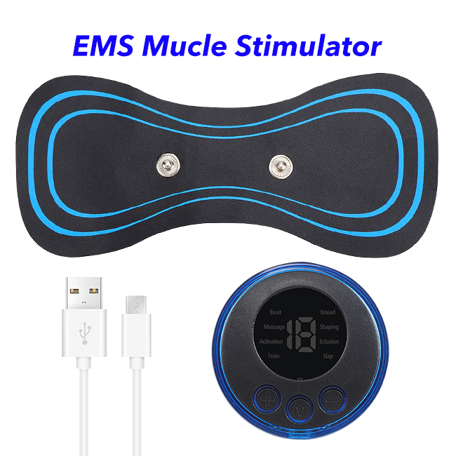 Electric EMS Neck Massager Cervical Spine Massager Mini Cervical Massager