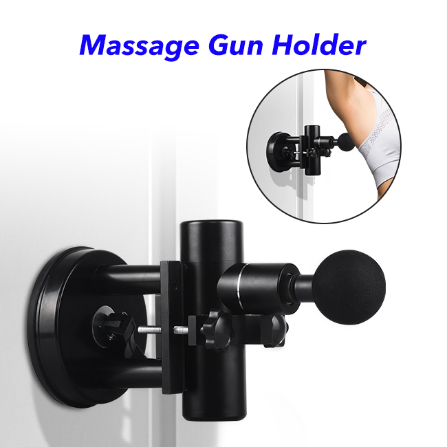 Hands Free Massage Gun Mount Suction Cup Bracket Compatible with Almost All Massage Guns Hands Free Massage Gun Holder
