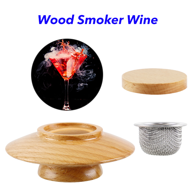 New Cocktail Whiskey Smoker Kit Hot Drink Cocktail Smoker Kit