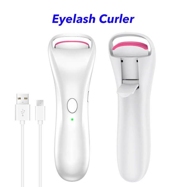 USB Rechargeable Eye Lash Curler Electric Eyelash Curlers Heated Eyelash Curler