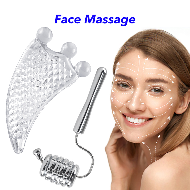 Transparent Acrylic Resin Gua Sha Tools for Facial Body Scraping Massage Tool Gua Sha Massage Tool