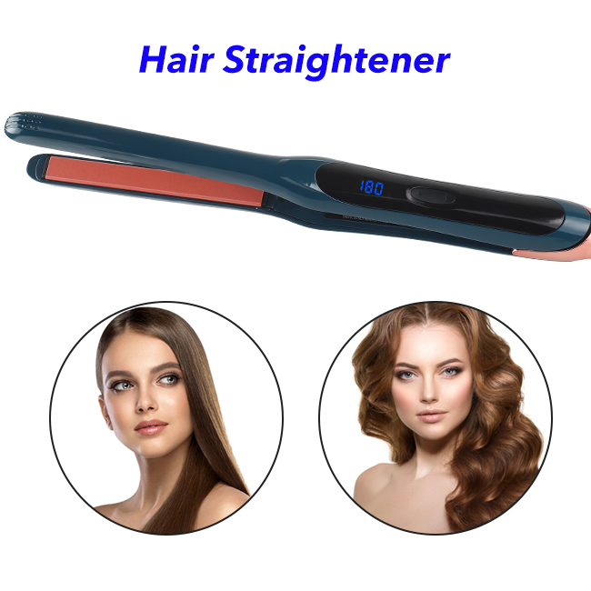 Temperature Adjustable Flat Iron Fast Heat Professional Flat Iron Hair Straightener