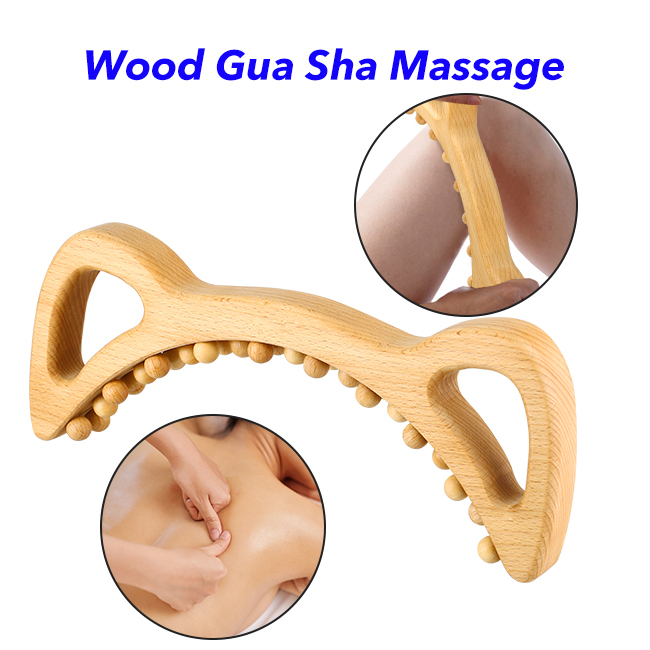 Lymphatic Drainage Anti-Cellulite Tool Wooden Massage Tools Wood Therapy Kit Tools