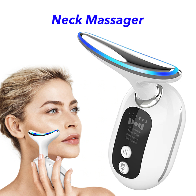 Anti-wrinkle Reduce Puffiness Facial Device Neck Lift Device Neck Massager