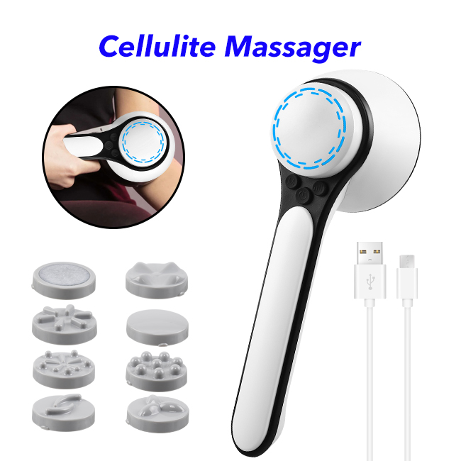 Upgraded Version 16 Massager Modes Cellulite Remover Massager Wireless Hand held Body Sculpting Machine