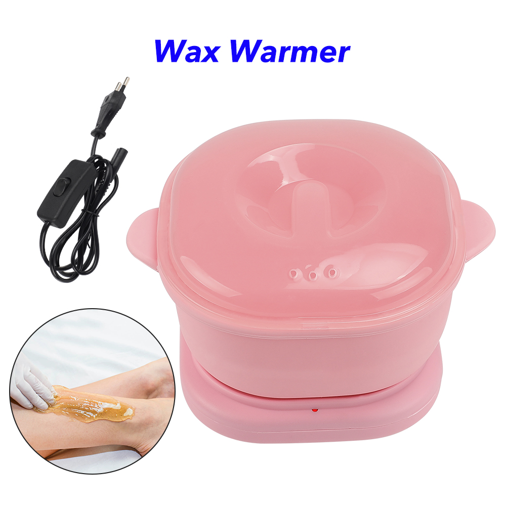 Home Use Electric Hot Melt Wax Warmer For Professional Hair Removal (Pink)