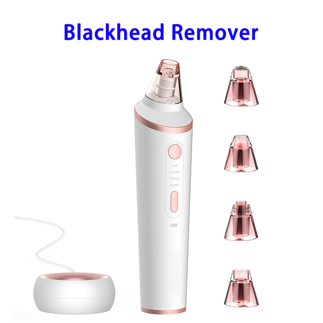 Professional FDA Approved USB LED Blackhead Remover with Scrub Beauty Head  