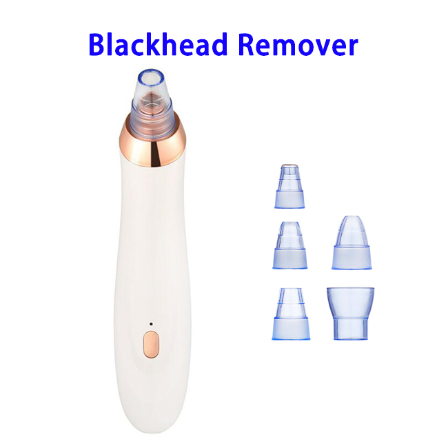 CE ROHS FCC FDA Approved Skin Care 2 in 1 Cupping Therapy and Blackhead Remover(White)
