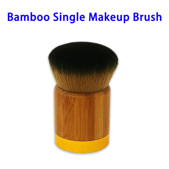Professional Synthetic Hair Bamboo Single Makeup Brush