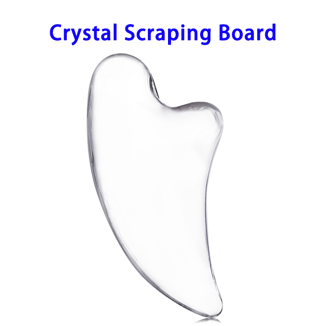 Gua Sha Facial Tools Treatment on Face Back Foot Crystal Scraping Board (Patern 1)