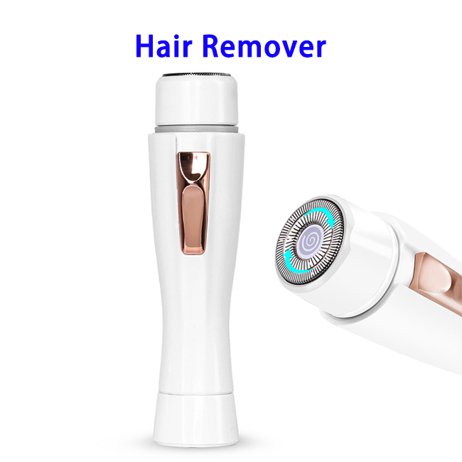 Delicate Portable USB Rechargeable Women's Painless Mini Facial Hair Remover