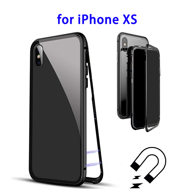 Perfect Case 360 Degree Frame Protective Cover for iPhone XS (Black)