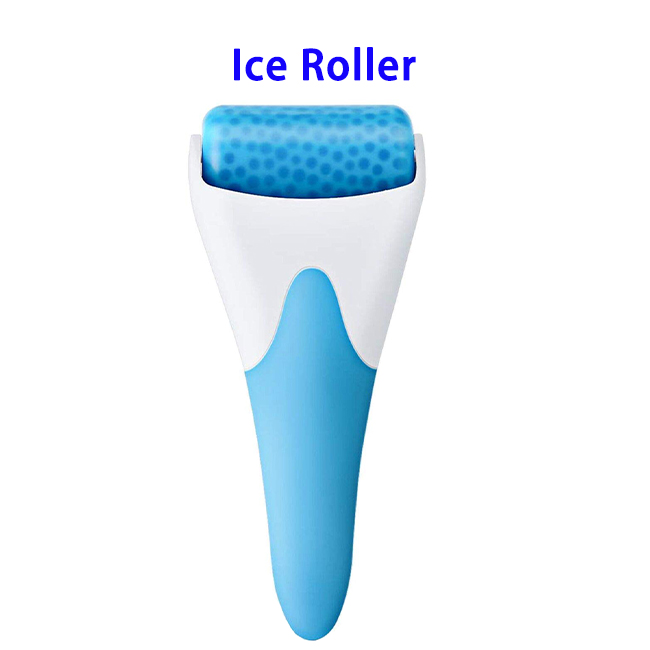 Top Sales Handy Comfortable Beauty Ice Massage Roller (Blue)