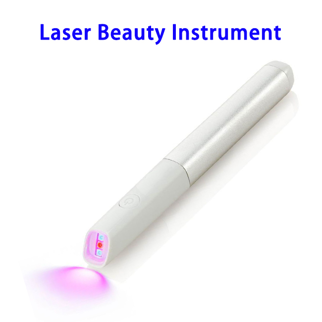 New Technology Acne Clearing Red and Blue Light Therapy Acne Spot Beauty Instrument