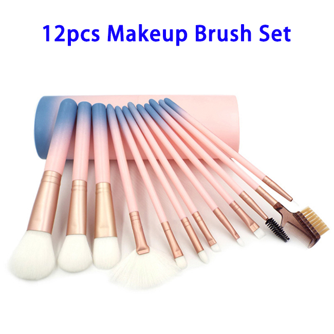 High Quality Private Label Synthetic Hair Makeup Brushes Set 