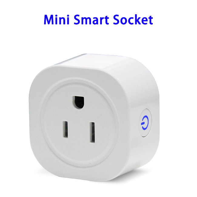 CE ROHS FCC ETL Approved Mini Wifi Smart Plug Socket ( US Plug)