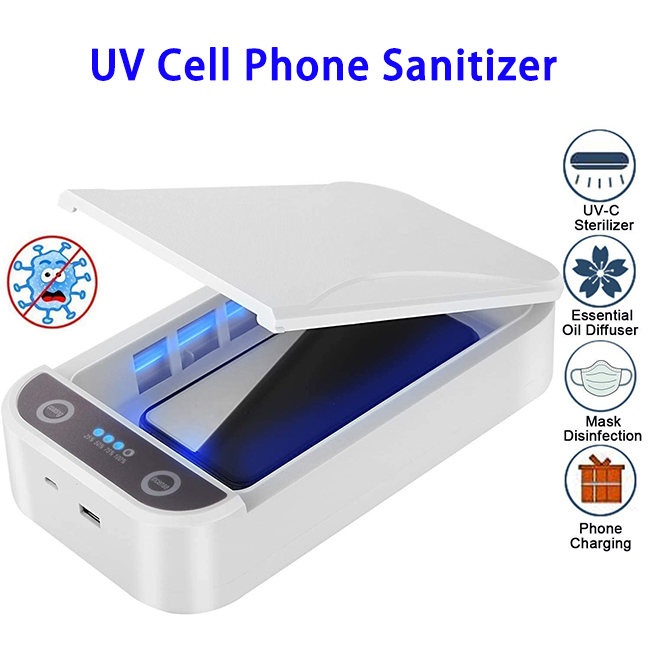 New Arrival Daily Protection Portable LED Phone UV Light Sterilizer 