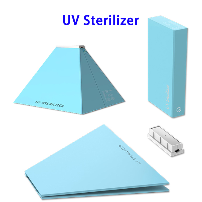 Multi Functional Portable UV Lamp Sterilization Cover UV Sterilizer Box (Blue)