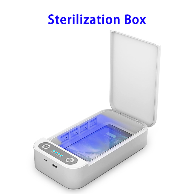 Multifunctional USB Charge Wireless Disinfection Light Portable UV Sterilizer Box