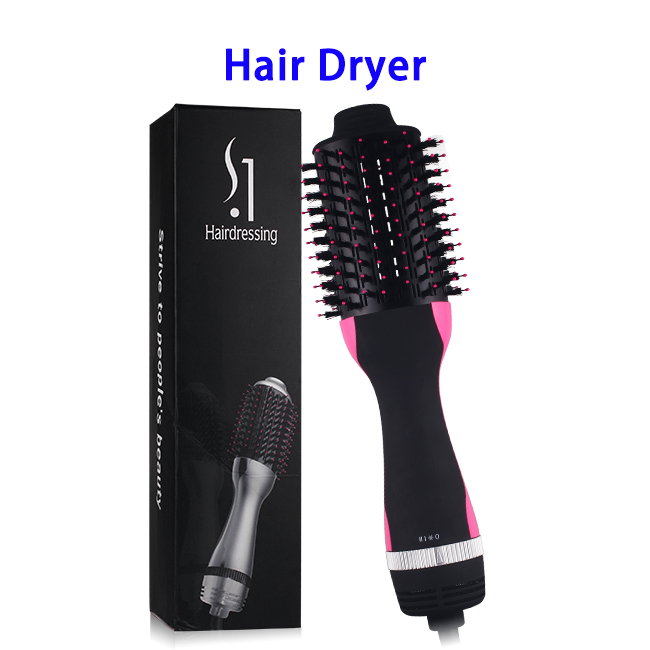 New Arrival Negative Ion Hair Styling Straightener Hot Air Brush