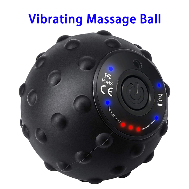 New Arrive 4 Speed Soft Electric Vibration Muscle Massage Ball