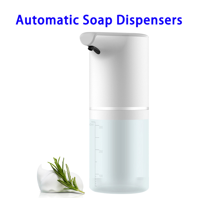 CE ROHS FCC 350ML Automatic Soap Dispensers Pump Hand Sanitizer Dispenser