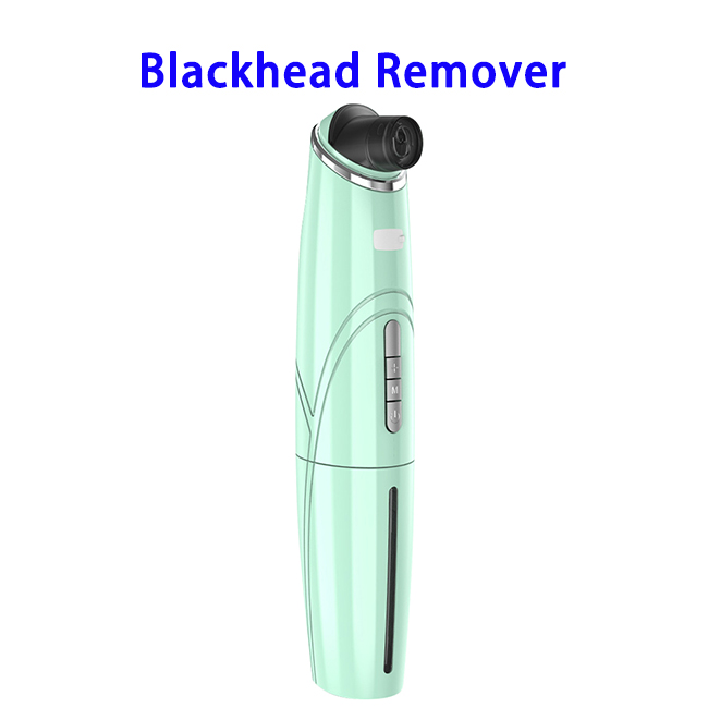 Hot New Upgrade Facial Pore Deep Cleaning Vacuum Suction Blackhead Remover(Green)