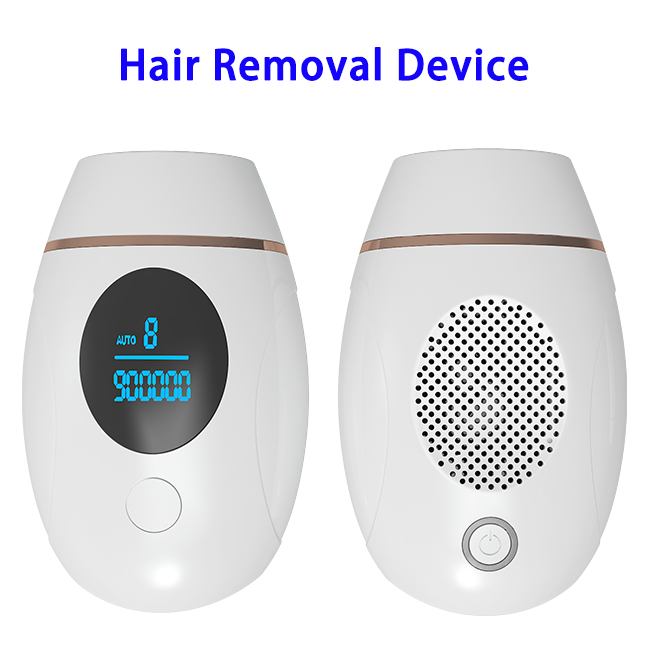 Portable Women and Men Hair Remover Device Facial Body Laser Hair Removal Use At Home(White)