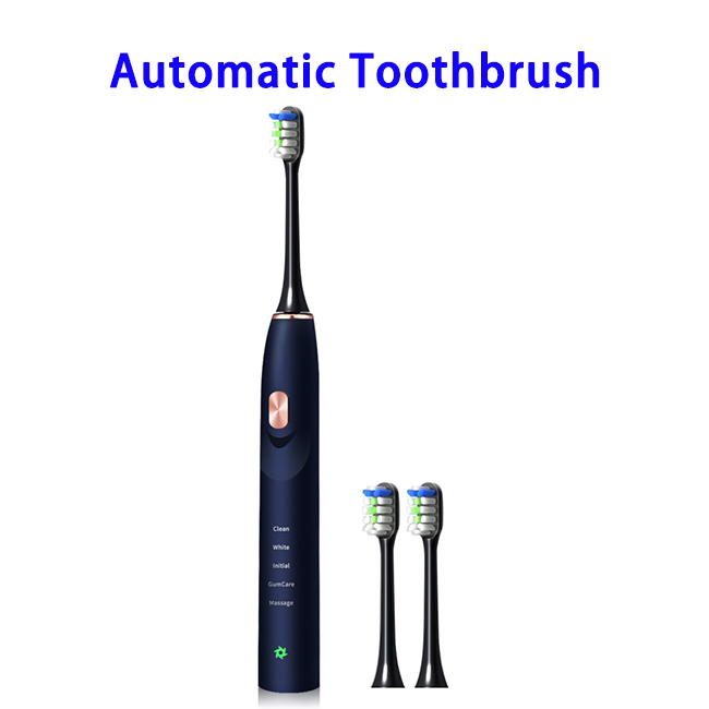 Portable Battery Operated Easy Carry Custom Toothbrush Smart Travel Automatic Toothbrush Manufacturer(Blue)
