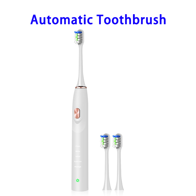 Portable Battery Operated Easy Carry Custom Toothbrush Smart Travel Automatic Toothbrush Manufacturer(White)