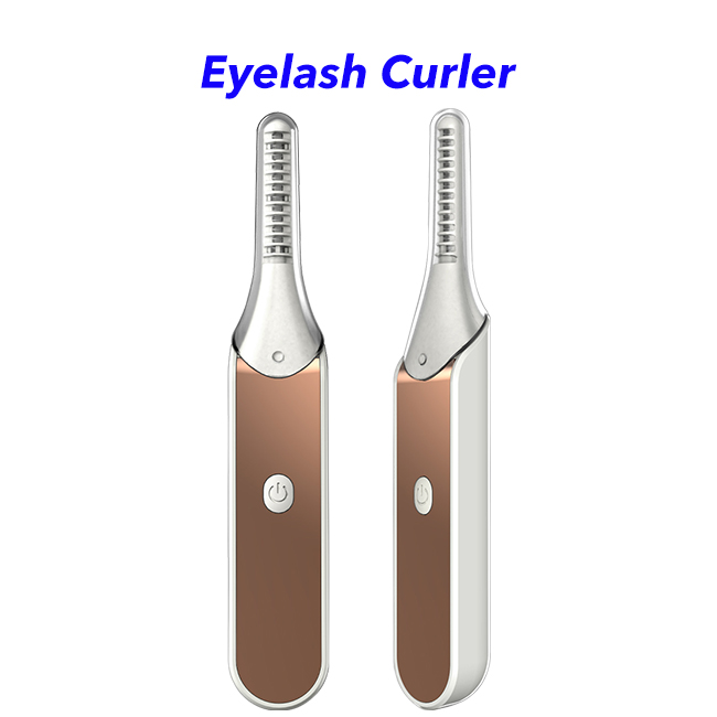 New Design USB Rechargeable Eyelash Curling Electric Heated Eyelash Curler