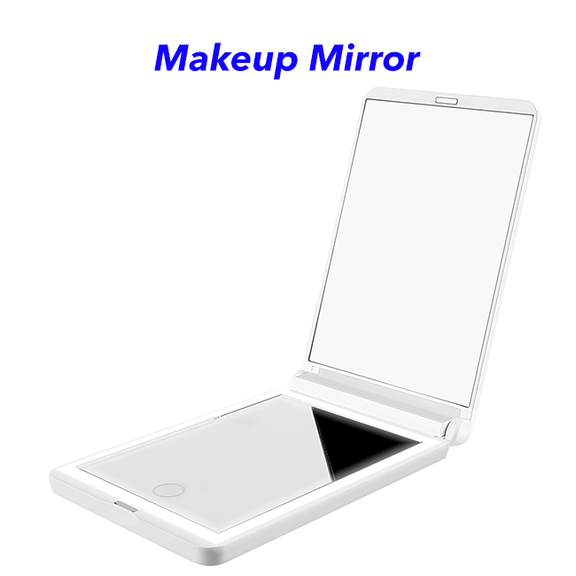 New Arrival Vanity Portable Tabletop Led Makeup Mirror With Lights