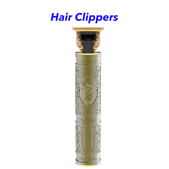 New Arrival USB Rechargeable T Blade Beard Trimmer Hair Clippers Trimmer for Men(Pattern)