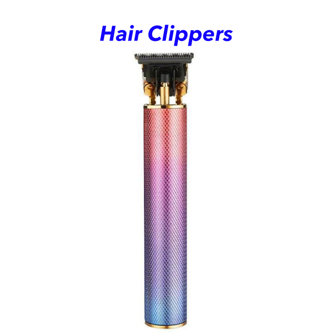 New Arrival USB Rechargeable T Blade Beard Trimmer Hair Clippers Trimmer for Men(Gradients)