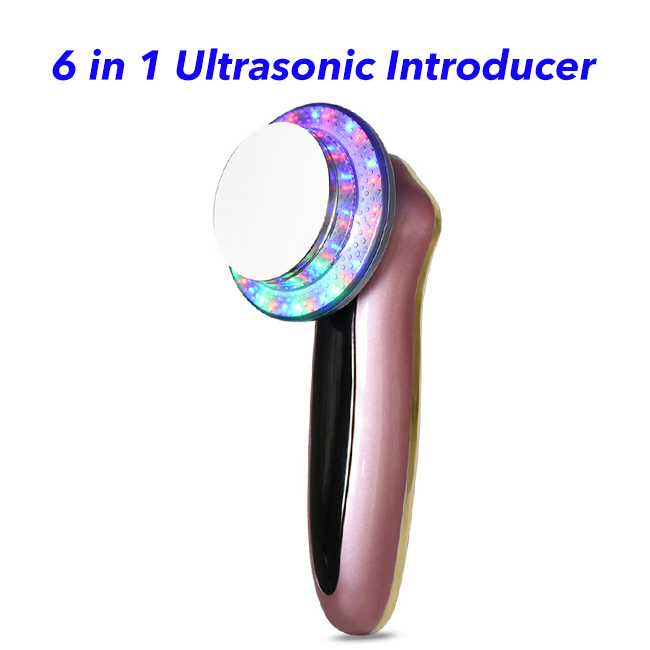 Multifunctional 6 in 1 Body Slimming Machine Cavitation Weight Loss Machine (Gold)